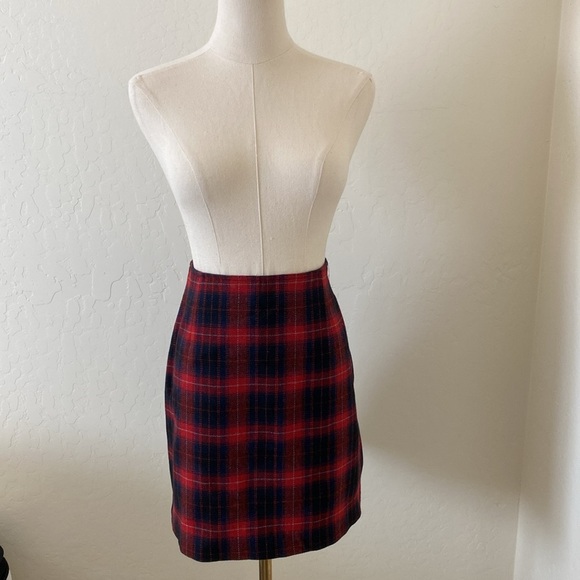 The Limited Wool Blend Flannel Skirt - size 8 - Picture 1 of 7